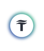 Tradewater Logo in a colorful halo